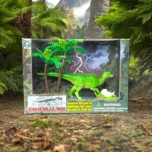 Raptor 3” Dinosaur Jasman Inc. 2001 Vintage Rare Diorama Toy Figurine PlaySet